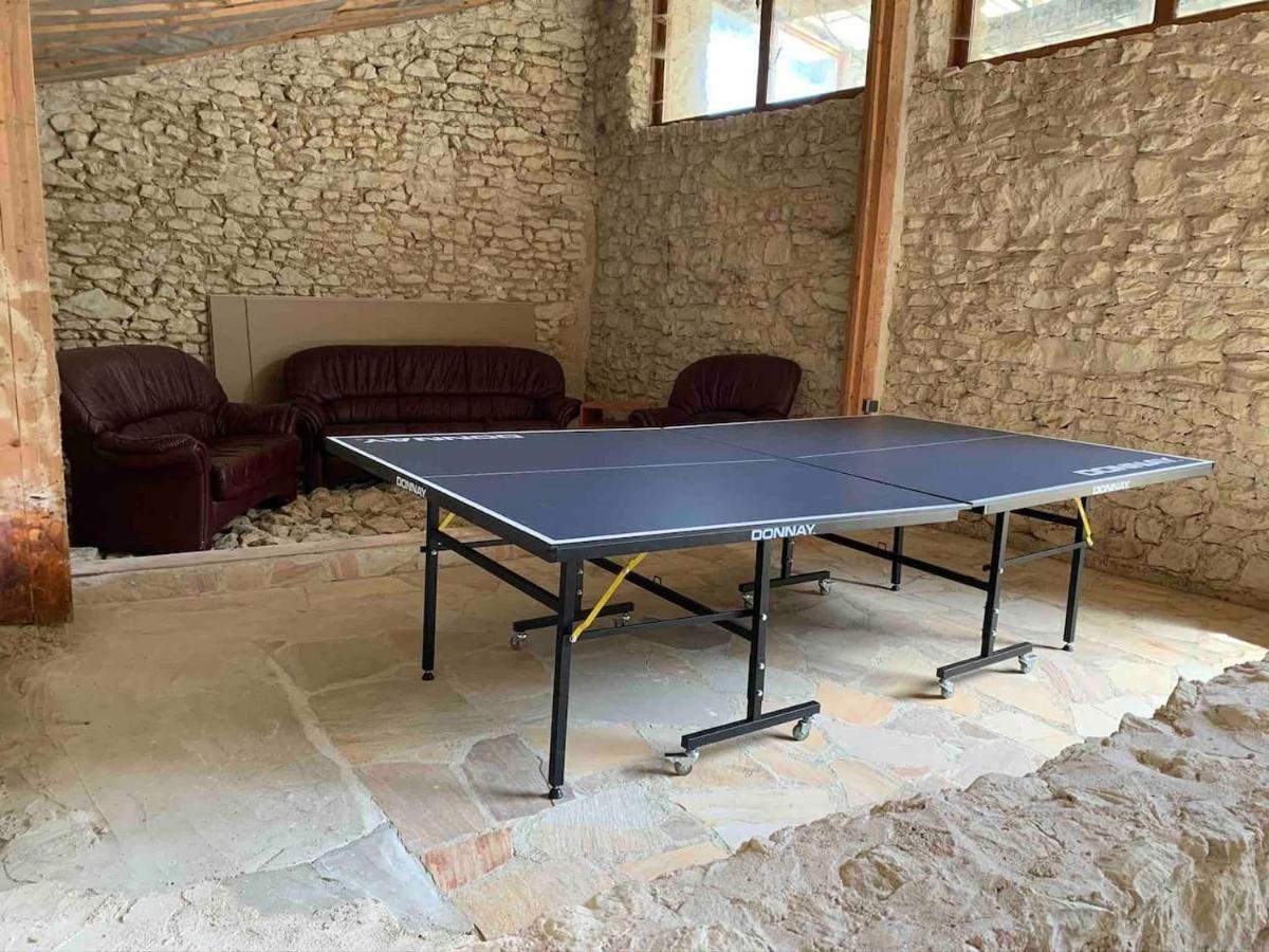 Country Villa For 19 Pool Cinema Football Pitch Verteillac Exterior foto