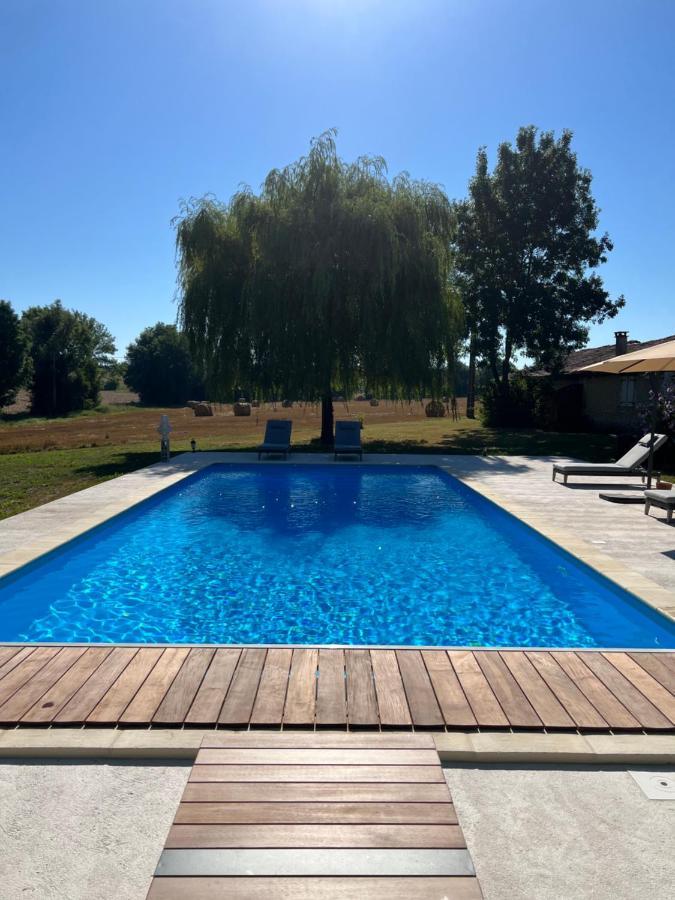 Country Villa For 19 Pool Cinema Football Pitch Verteillac Exterior foto